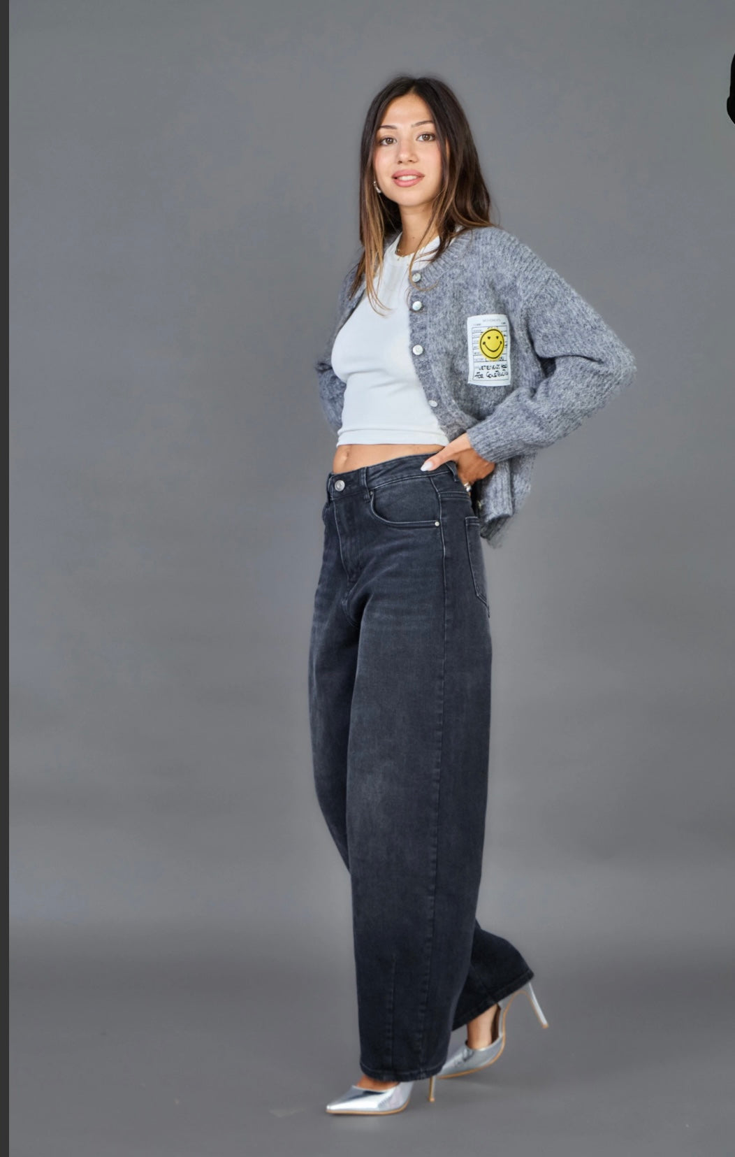 PANTALON SACHA Gris foncé