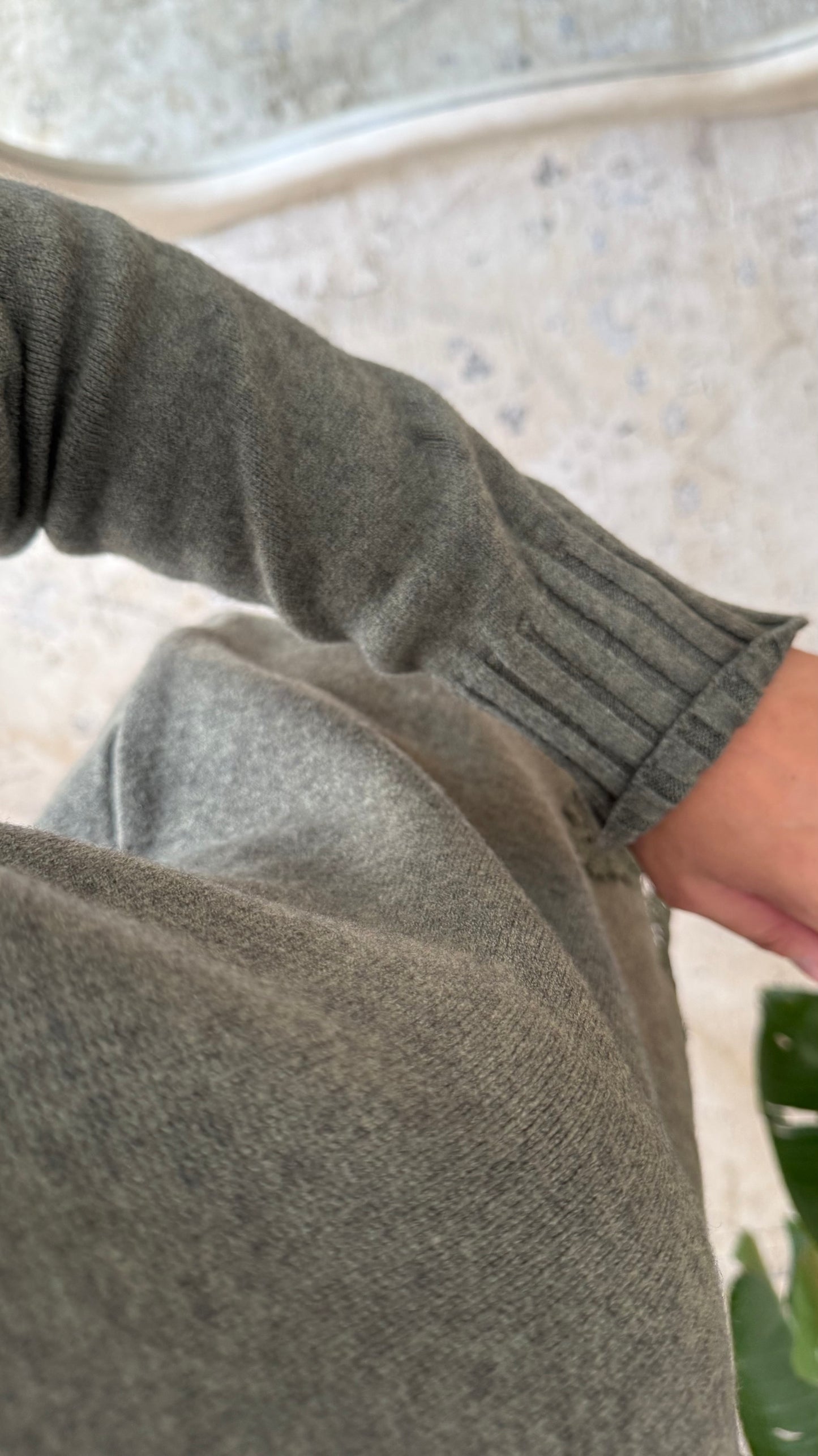 Ensemble cocooning broderie