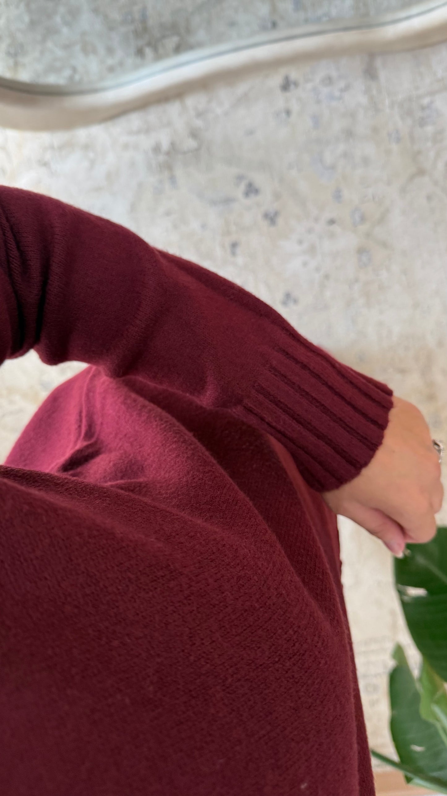 Ensemble cocooning broderie