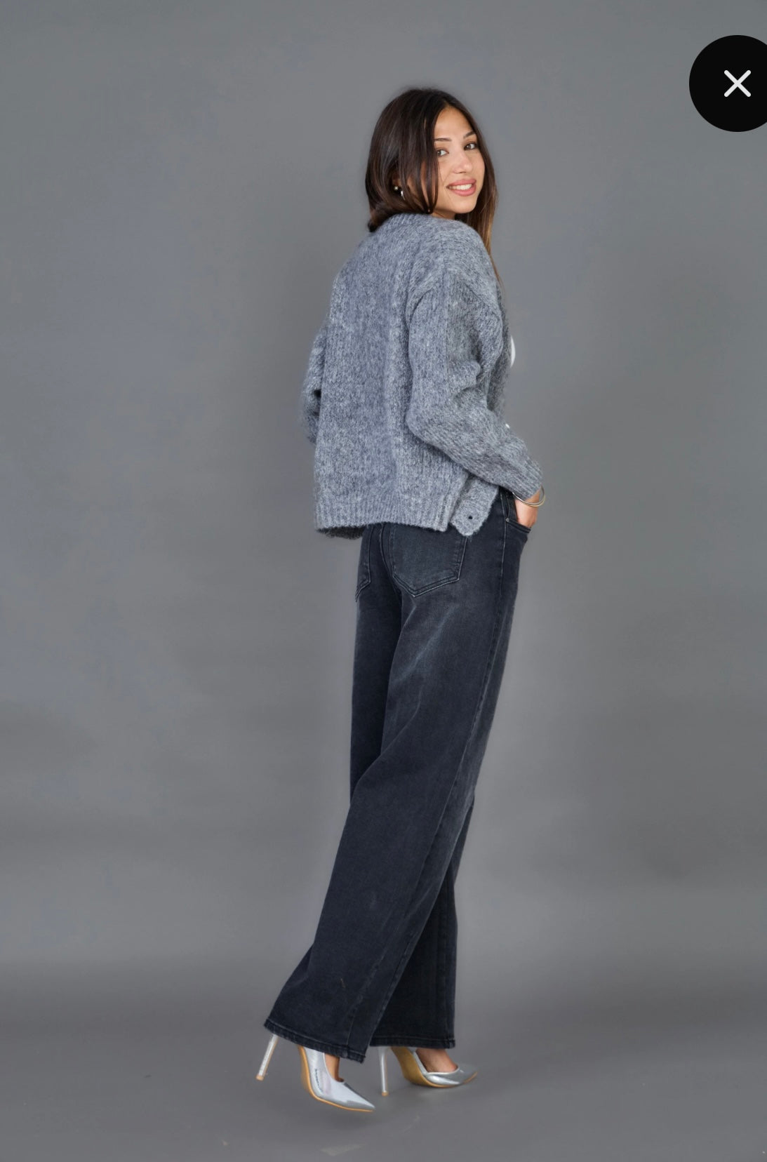 PANTALON SACHA Gris foncé