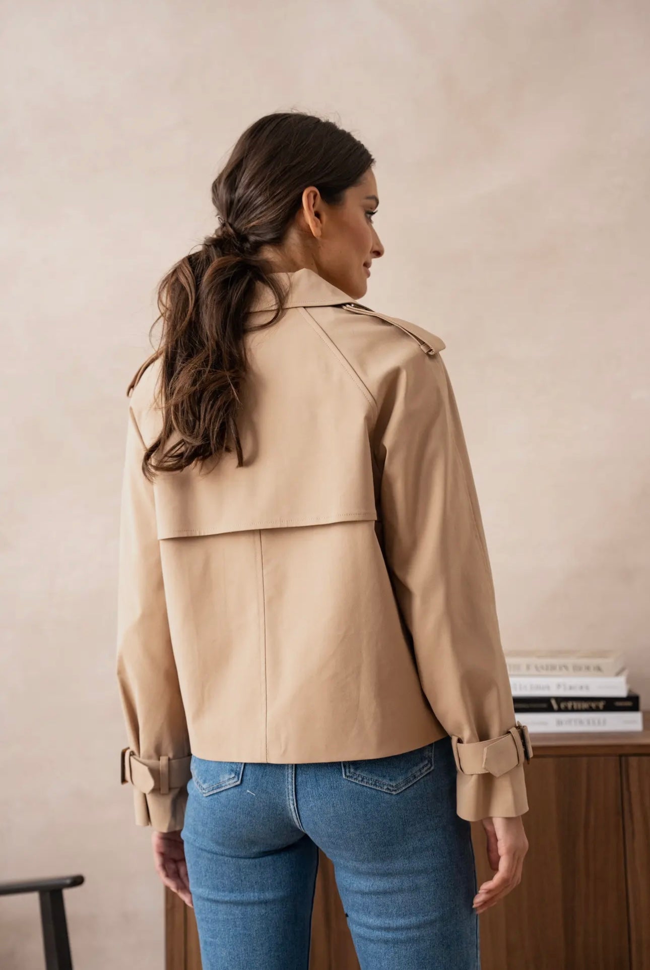MINI TRENCH BEIGE
