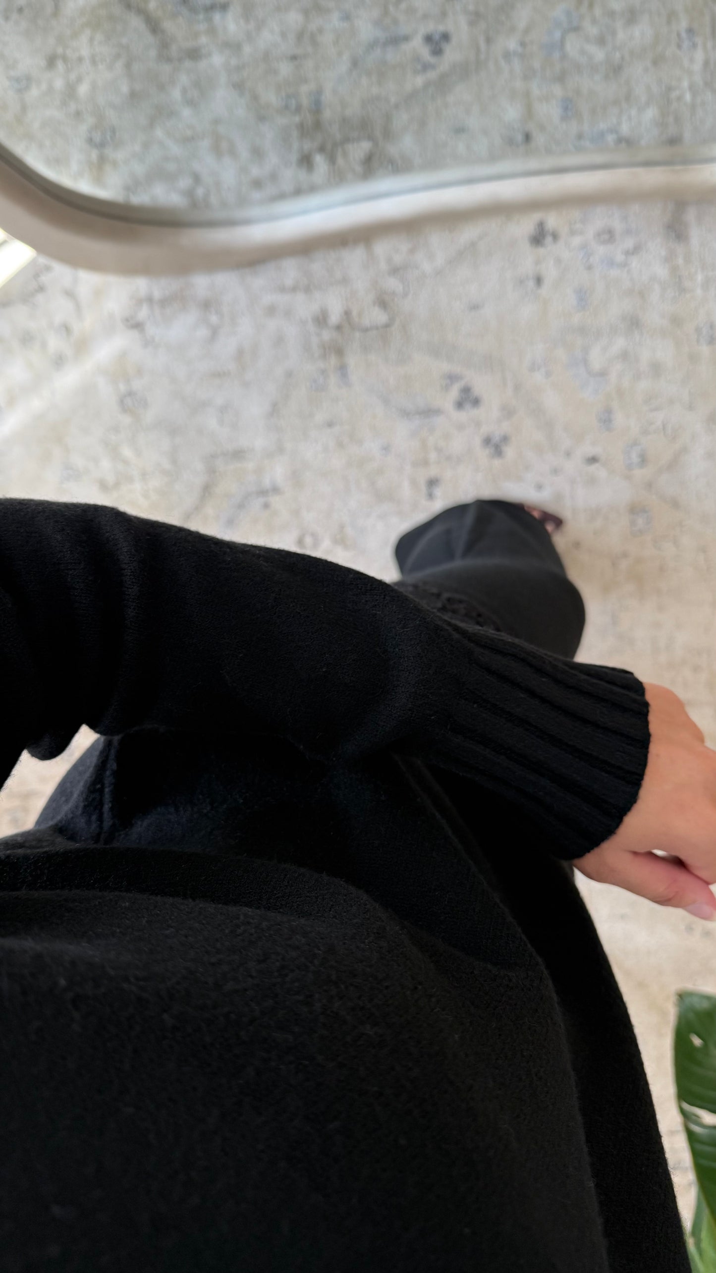 Ensemble cocooning broderie