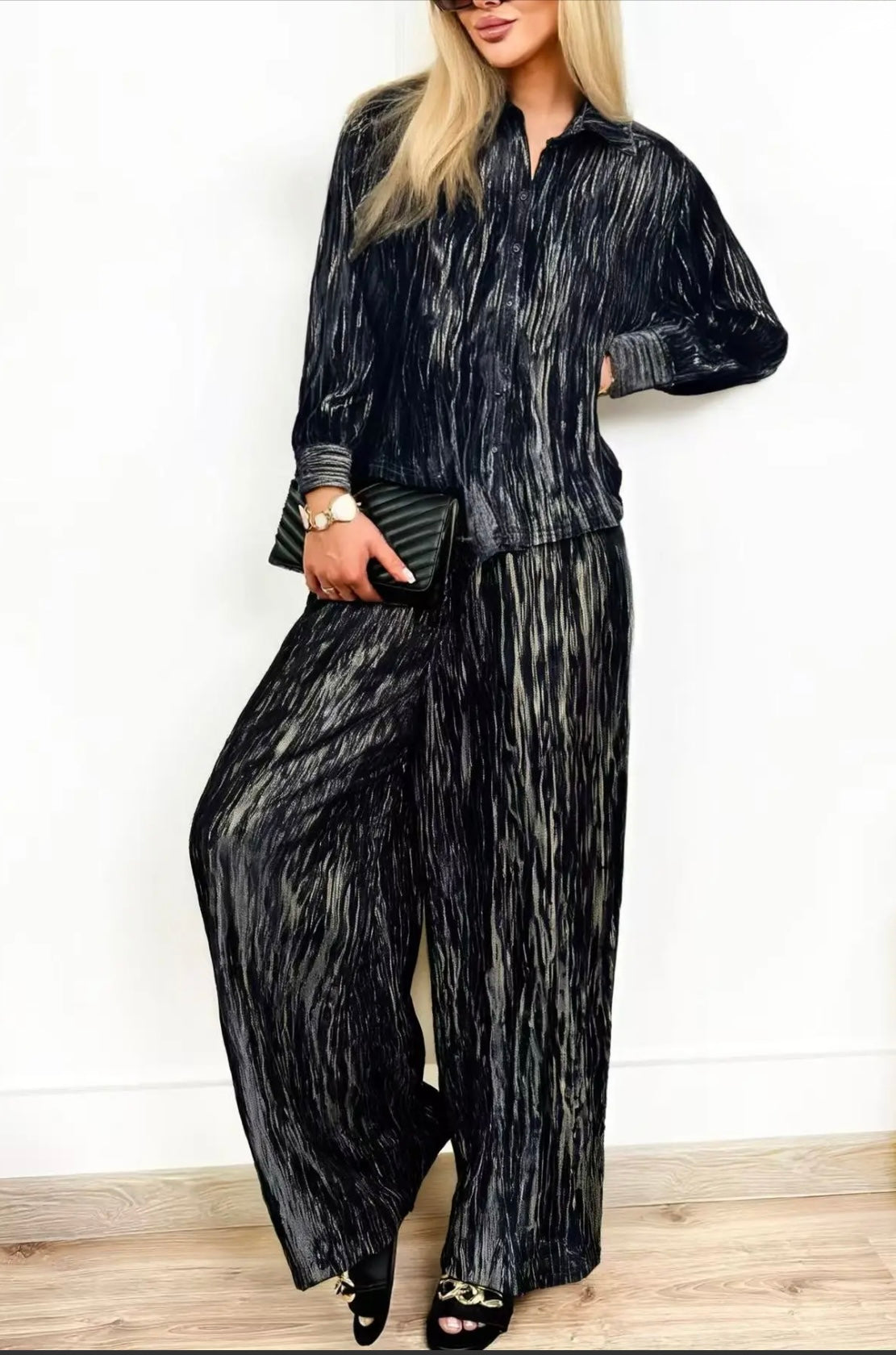 Ensemble en velours