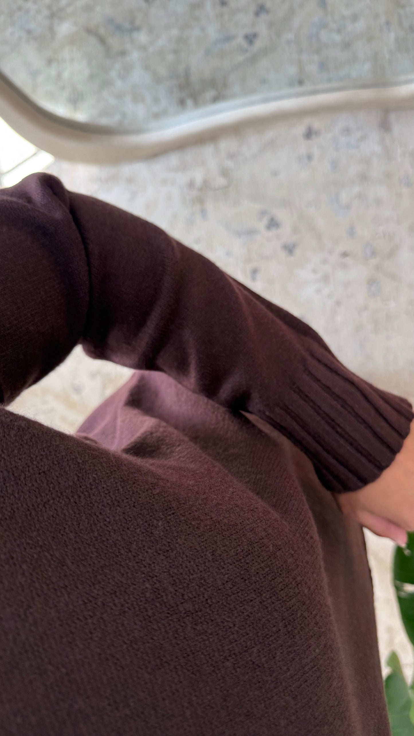 Ensemble cocooning broderie