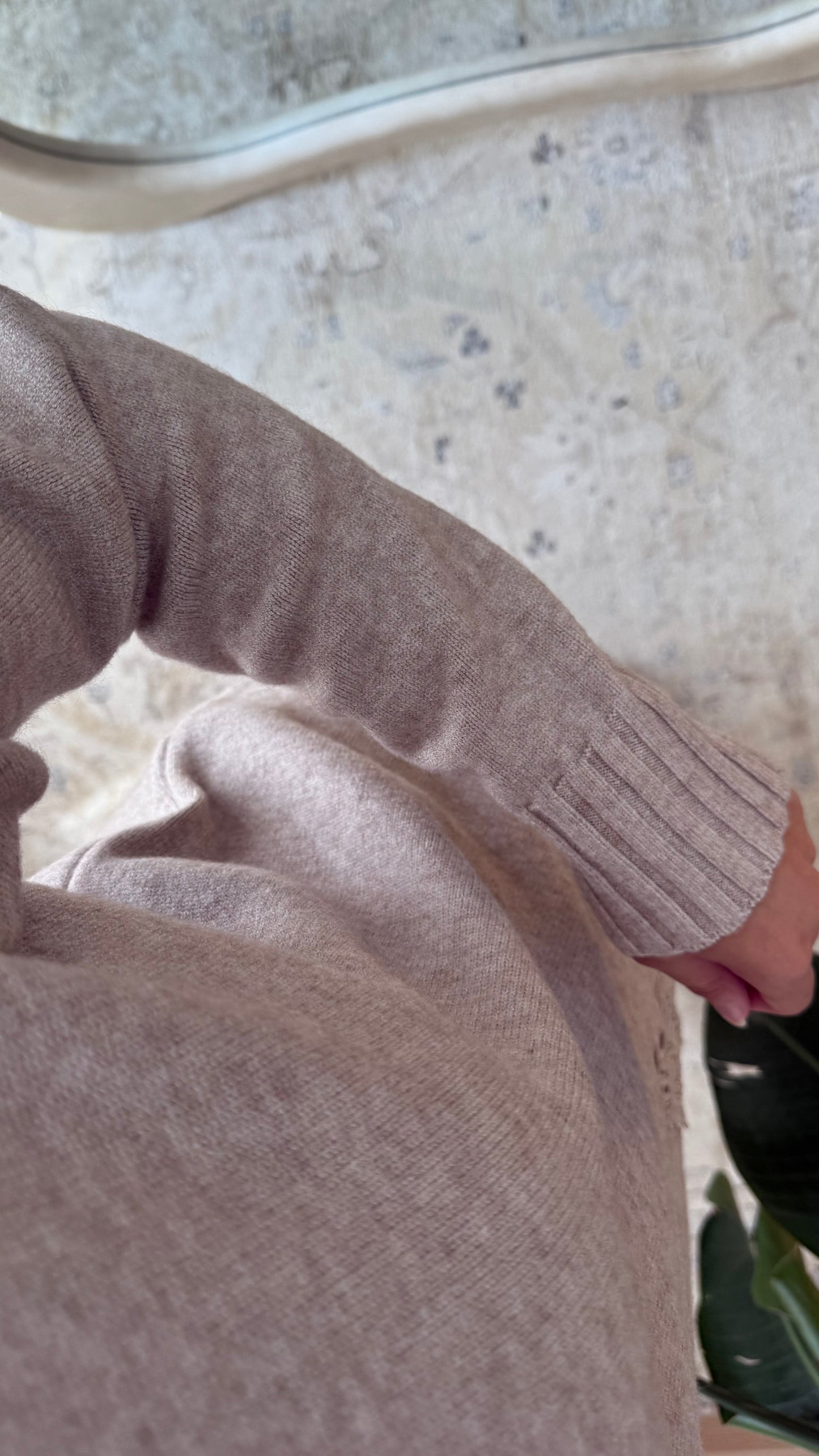 Ensemble cocooning broderie