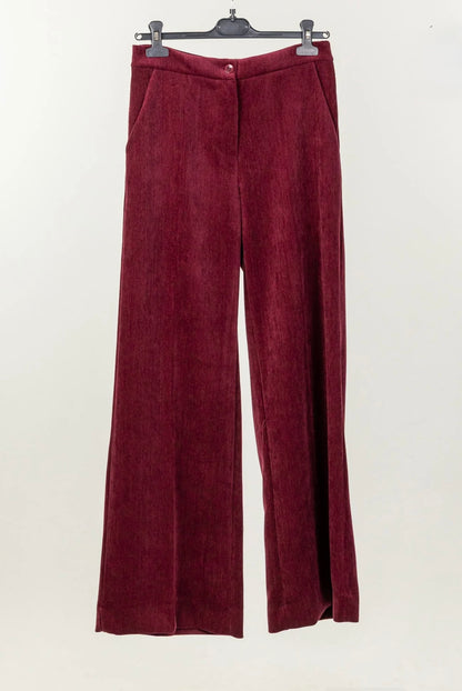 PANTALON LEO EN VELOUR LARGE