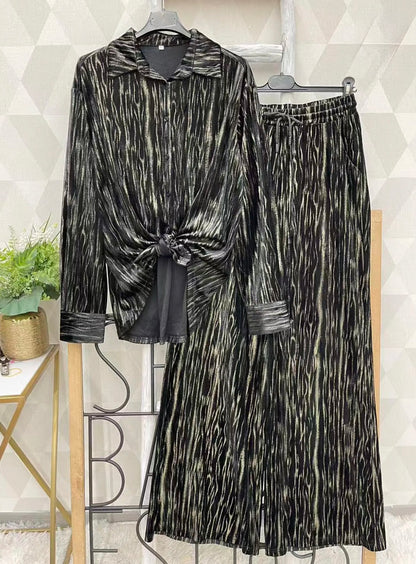 Ensemble en velours