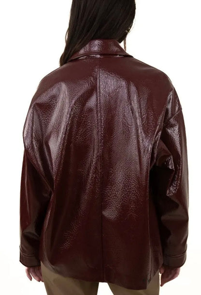 Blouson en similicuir