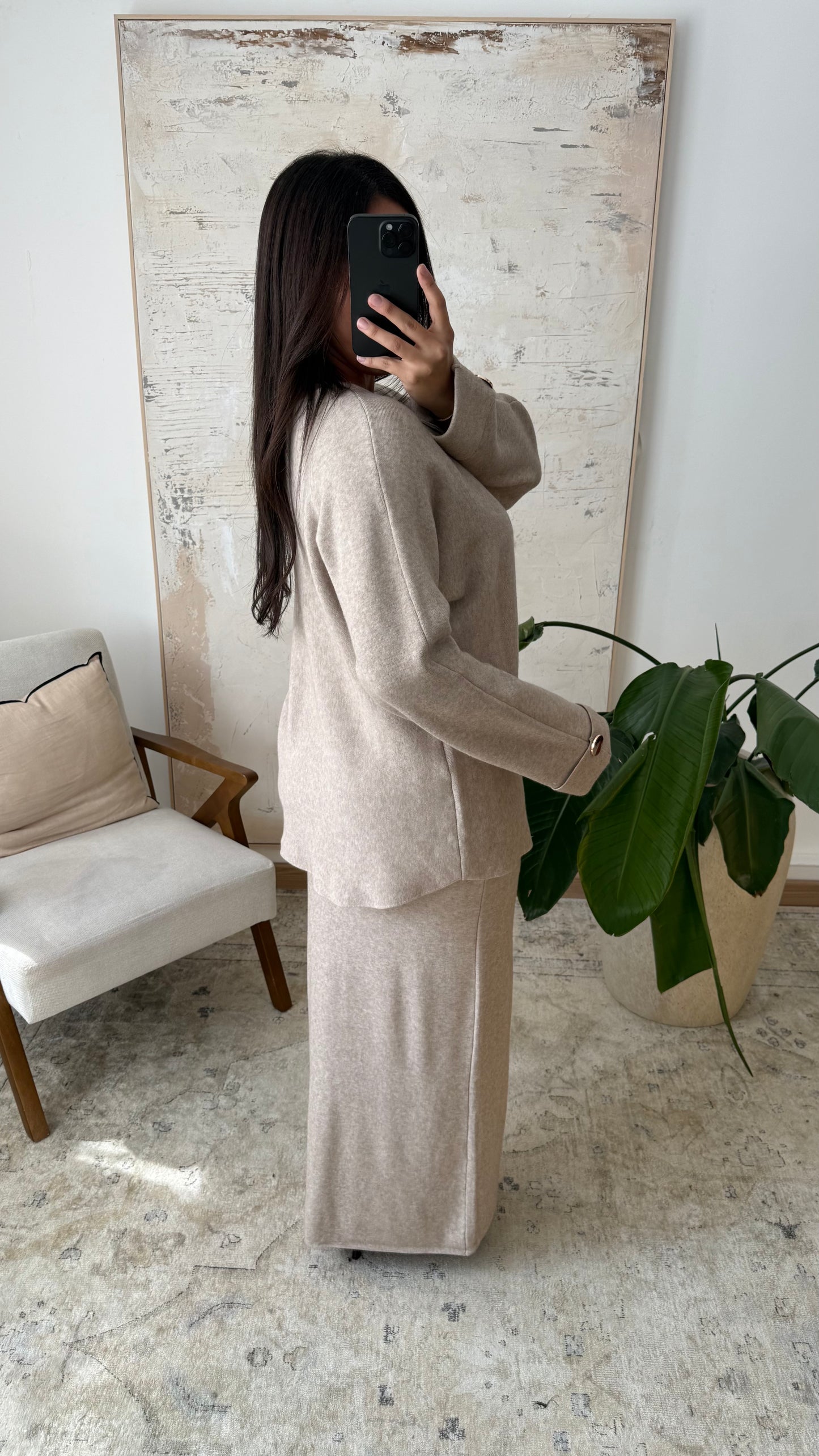 ENSEMBLE PULL JUPE DOUX TU