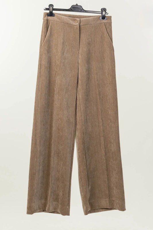 PANTALON LEO EN VELOUR LARGE